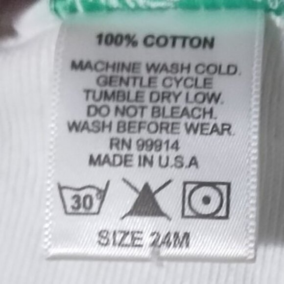 Julius Berger Ivory Button Down Cardigan Infant 24 Months Made in USA - Picture 3 of 6